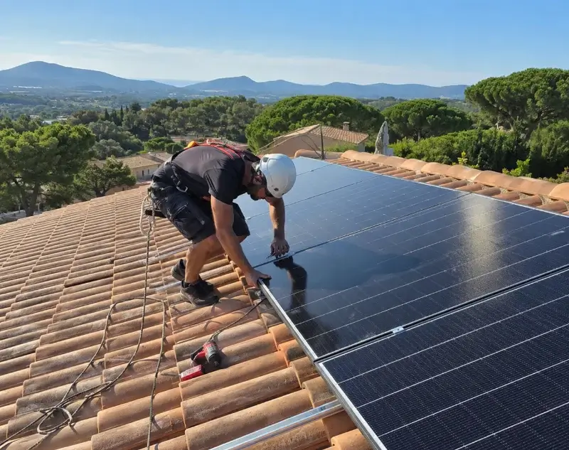 Installateur panneaux solaires Roquetaillade-et-Conilhac — pose photovoltaïque sur toiture