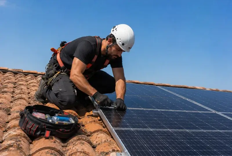 Maintenance et monitoring de panneaux solaires à Roquetaillade-et-Conilhac